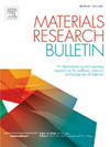 MATERIALS RESEARCH BULLETIN雜志封面